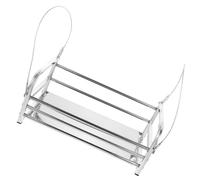 FONDOTIN Adjustable Stainless Steel Hanging Flower Rack for Balcony Railing Durable Potted Plant Holder Stand Space Saving Display for Bonsai and Flowers Suitable for Indoor and Outdoor Use
