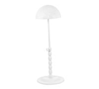 FONDOTIN Adjustable White Lace Wig Stand Portable Holder for Hairpieces and Hats Stable Multi-purpose Display for Styling Braiding Wig Making and Salon Use