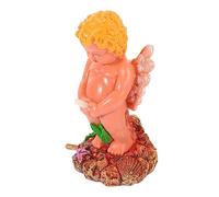 FONDOTIN Angel Aquarium Air Bubbler Decoration for Fish Tanks Aquarium Accessory with Bubble Effect Accessory for Aquatic Landscape and Circulation