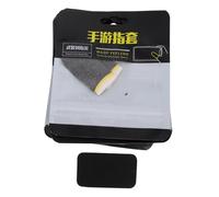 FONDOTIN Anti-slip Gaming Finger Sleeves Sweat-resistant Touchscreen Covers with Flexible Fit Finger Protectors for Smooth Mobile Game Control with Storage Box