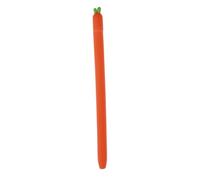 FONDOTIN Anti-slip Silicone Stylus Pen Sleeve Compatible with Apple Pencil Carrot Design Digital Pencil Case for Touch Screen Pen Protection Soft Cover Preventing Scratches and Bumps