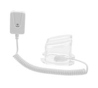 FONDOTIN Antitheft Clear Mobile Phone Display Stand with Stable Base and Waterdrop Security Chain for Retail Shops Business Counters and Model Exhibits Desktop Holder