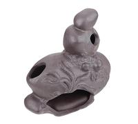 FONDOTIN Aquarium Hideaway Pot Fish Tank Decorations Plants Underwater Cave House for Fish No Harm Material Aquarium Accessories
