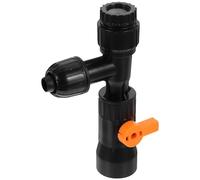 FONDOTIN Aquarium Water Changer Faucet Pump Plastic Replacement for Fish Tank Cleaning Tool with Connector Suitable for Aquarium Water Change and Tank Maintenance
