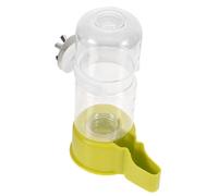 FONDOTIN Automatic Bird Water Dispenser for Parrots and Budgies Reusable Bird Drinking Accessory Easy to and Operate Water Feeder for Cage and Sturdy Design Convenient Pet Waterer