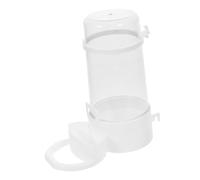 FONDOTIN Automatic Bird Water Dispenser No Mess Gravity Waterer for Cage Parrots Parakeets Cockatiels Budgies Lovebirds Easy Install Continuous Hydration Compatible with Various Bird Cages