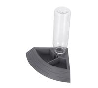 FONDOTIN Automatic Reptile Water Bowl with Silent Operation Consistent Hydration Compatibility for Turtles Lizards Tortoises Small Grey Feeding Station for Reptile Tanks and Small Animal