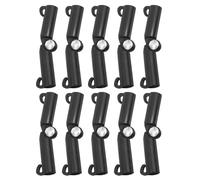 FONDOTIN B-Type Adjustable Plant Trellis Connector Clips 10Pcs Plastic Buckles for Tomato Cucumber Climbing Supports in Greenhouse and Outdoor Garden Use
