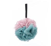 FONDOTIN Bath Shower Sponge Pouf Soft Exfoliating Loofah Mesh Ball for Gentle Cleansing Random Color Shower Ball for Body Scrubbing and Relaxing Bath Random Color