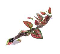 FONDOTIN Bendable Artificial Reptile Vines with Realistic Texture Flexible Jungle Branch for Terrarium Decor Safe Climbing Space for Lizards Snakes Frogs Amphibians Fade Resistant Plastic