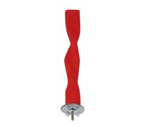 FONDOTIN Birds Stand Parakeet Toys Grinding Wand Cage Accessories Safety Material Random Color
