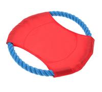 FONDOTIN Bite-resistant Soft Pet Flying Disc Dog Throwing for Training Golden Retriever Samoyed Husky Lightweight Interactive Fetch Random Color for Indoor Outdoor Play Random Color