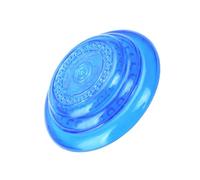 FONDOTIN Bite-resistant Supple Dog Throwing Disc for Medium Dogs Outdoor Training Pet Flying for Large Breeds Blue