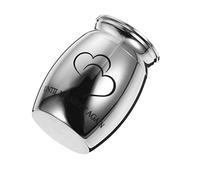 FONDOTIN Box Stainless Steel Pet Ash Box Durable Cremation Urn Tank for Pet Ashes Corrosion Resistant Memorial Storage Elegant Keepsake for Home Decor Comforting Tribute