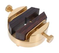 FONDOTIN Brass Seal Engraving Clamp Bed Rotatable Calligraphy Tool Clamp Stable Accurate Grip for and Woodworking Engraving Accessories