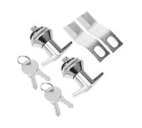 FONDOTIN Cabinet Security Lock with Keys Cupboard and Safety Lock for Electric Box Network Switch Control Cabinet Compatible with Various Door Types Classic Design for Home and Office