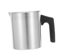 FONDOTIN Candle Melting Pot with Heat Resistant Handle High Temperature Wax Pitcher for Efficient DIY Candle and Lipstick Making Safe Dripless Pouring Container for Beginners and Adults
