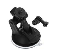 FONDOTIN Car Camera Suction Mount Stand Easy Install Auto Camera Holder for Stable Footage While Driving Compatible with Smartphones and Sports Cameras No Tools Required