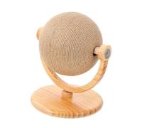 FONDOTIN Cat Scratching Globe Toy Creative Sisal Cat Scratcher for Interactive Play Design for Grinding and Relaxation