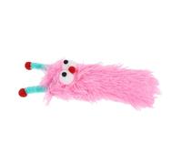 FONDOTIN Catnip Caterpillar Plush Toy for Cats Soft Lightweight Cat Pillow Natural Catnip inside for Indoor Play Kitten Teething Toy