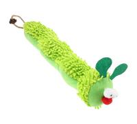 FONDOTIN Catnip Plush Caterpillar for Cats, Interactive Chew Pillow, Small Soft Plush with Natural Catnip for Indoor Play and Dental Health