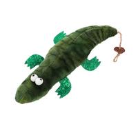 FONDOTIN Catnip Toys Plush Alligator Shape Chew Toy for Cats Cat Teething Filled Catnip Grass