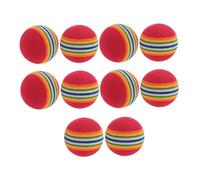 FONDOTIN Chew Dog Toy Set 42mm Eva Squeaky Tennis Balls Pet Toys for Small to Medium Dogs Cleaning Balls Sturdy and Fun