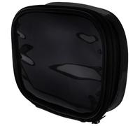 FONDOTIN Clear Travel Cosmetic Bag Portable Transparent Toiletry Pouch Makeup Organizer for Essentials Lightweight Material with Moisture-Resistant Finish Suitable for Outdoor Use