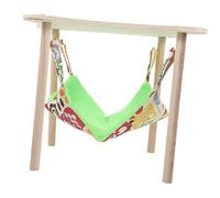 FONDOTIN Comfortable Hanging Hammock for Pets Breathable Guinea Pig and Chinchilla Bed Lovely Design for Hamsters and Other Rodents Must-have Accessory