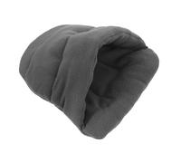 FONDOTIN Cozy Xs Pet Bed for Dogs and Cats Warm Cotton Padded Sleeping Mat Lightweight and Portable Slipper Cave Design Easy to Clean for Puppies and Kittens Grey
