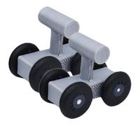 FONDOTIN Creative Parrot Skating Roller Skates for Bird Training and Exercise Safe Intellectual Skill Development for Parrots Cockatiels Budgies and Caged Birds