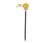 FONDOTIN Creative Wooden Hairpin Retro Chinese Style Hair Stick for Women Elegant Simple Hairwear Traditional Headdress Accessory