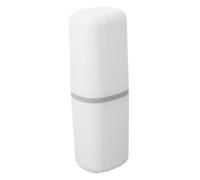 FONDOTIN Dental Equipment Storage Box Toothpaste Container Toothbrush Storage Holder Portable Travel Toothbrush Case Detachable Design Travel Bathroom Cup Use