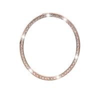 FONDOTIN Diamond Bezel Bling Watch Bezel Ring Stylish Compatible Watch for Outdoor Sports Use