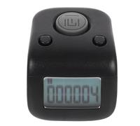 FONDOTIN Digital Tasbeeh Counter Ring with Reading and Precise Counting, Silicone Small Electronic Finger Counter for Running and Stadium Use, Battery Included