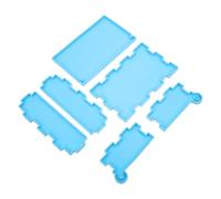 FONDOTIN DIY Silicone Storage Box Mold for Dominoes Crafting Smooth Surface Easy Demould Handmade Casting Mold Large Storage Organizer for DIY Enthusiasts and Beginners
