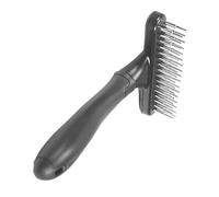 FONDOTIN Dog Dematting Rake Pet Grooming Rake Rabbit Brush for Shedding Grooming Fine Workmanship Long Tooth Brush
