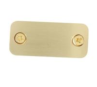 FONDOTIN Door Lock Protector Plate Fixing Cover Panel for Door Hole Repair Easy Installation with Screws for Enhanced Security and Aesthetic Integration