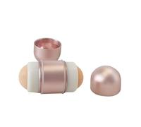 FONDOTIN Double-Ended Volcanic Stone Oil Absorbing Facial Roller Mini Portable Skin Care Massager for Women Oil Control and Shine Removal