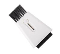 FONDOTIN Double-head Window Track Cleaning Brush for Keyboard and Door Rail Dirt Removal Multi-purpose Crevice Cleaner with Soft Bristles for Electronics and Corners Easy Use Tool for