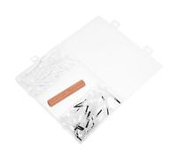 FONDOTIN Dual Ended Nail Art Brushes Set with Solid Wood Handles Durable Replaceable Nail Polish Brushes for Clean Up Versatile Gel Polish Application Replacement Heads