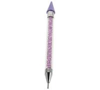 FONDOTIN Dual-ended Rhinestone Picker Pen with Dotting Tool for Nail Art Versatile Gems Picking Pen for Manicure Beginner-friendly Nail Decoration Tool Easy to Use for Precise Rhinestone