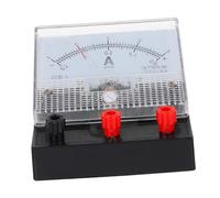 FONDOTIN Dual-range Dc Ammeter Physics Experiment Apparatus Plastic Electricity Measurement Tool for Student Laboratory and Teaching Practice