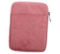 FONDOTIN E Reader Case Compatible with Kindle Paperwhite Lightweight Practical E Book Cover with Pocket for Phone and Earphone Comfortable Texture Portable Protective Sleeve Pink