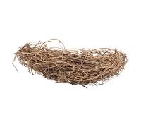 FONDOTIN Easter Decor Rattan Bird Nests Birds Ornament Outdoor Garden Home Decor Craft