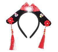 FONDOTIN Elegant Decorative Headband for Women Palace Style Hairband Lightweight Comfortable Hair Accessory for Wedding and Daily Wear Suitable for Various Hairstyles