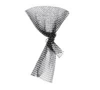 FONDOTIN Elegant Elastic Mesh Veil Headband for Women Hair Accessory with Simple Design Stylish Hair Decor for Outdoor Party and Daily Wear One Black