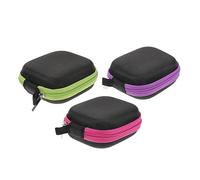 FONDOTIN Essential Oil Roller Bottles Storage Bag Compact Waterproof Oxford Fabric Organizer for Travel and Home Cosmetic and Nail Polish Bottles