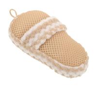 FONDOTIN Exfoliating Bath Scrubber Slipper Shaped Body Wash Tool for Adults Strong Cleaning Power Non-Slip Design for Daily Shower Use