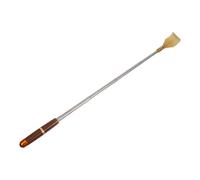 FONDOTIN Extendable Back Scratcher with Horn Handles Portable Telescopic Massage Tool for Adults Dual-Function Fatigue Relief and Itch Soothing for Men and Women Deformation-Resistant